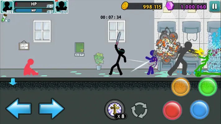 Anger of stick 5 android App screenshot 0